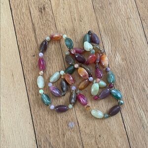 Source Unknown Vibrant Gemstone Necklace
